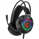 Slušalice RAMPAGE RM-K27 X-JAMMER, za PC/PS4/PS5/Xbox, mikrofon, crne