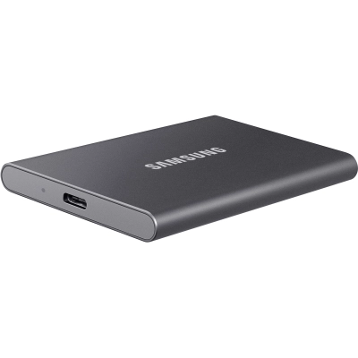 SSD vanjski 500 GB SAMSUNG T7 MU-PC500T/WW, USB 3.2, titan sivi