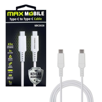 Kabel MAXMOBILE, iPhone Lightning na USB-C, bijeli, 1.2m   - Kabeli i adapteri