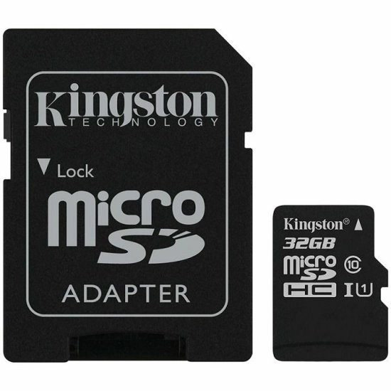Memorijska kartica KINGSTON Canvas Select Plus 100R, micro SDHC, 32GB,  A1 C10 Card + Adapter