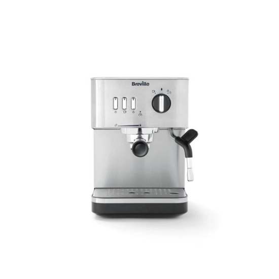 Aparat za kavu BREVILLE Bijou Barista VCF149X, 15 bara, srebrni