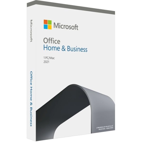 MICROSOFT Office Home & Business 2021, Engleski, Medialess, T5D-03511
