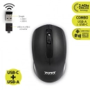 Torba za laptop PORT Premium pack, 15.6incha, crna + bežični miš
