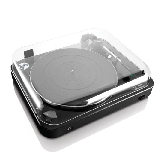 Gramofon LENCO LBT-120BK, bluetooth, USB A, MP3, crni