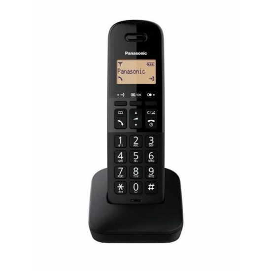 Telefon PANASONIC KX-TGB610FXB, bežični, crni