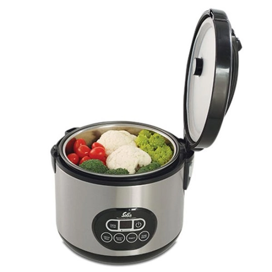 Kuhalo za rižu SOLIS Rice Cooker Duo Program, 1.2l, sivo