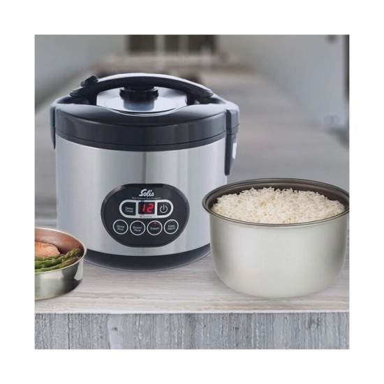Kuhalo za rižu SOLIS Rice Cooker Duo Program, 1.2l, sivo