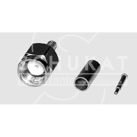 SMA M ZA RG 174 KABEL, ZA KRIMPANJE, pozlaćeni SMA M ZA RG 174 KABEL, ZA KRIMPANJE, pozlaćeni