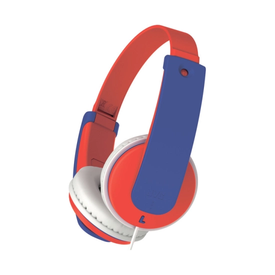 Slušalice JVC HA-KD7-RNE, dječje, on-ear, 3.5mm, plavo crvene Slušalice JVC HA-KD7-RNE, dječje, on-ear, 3.5mm, plavo crvene