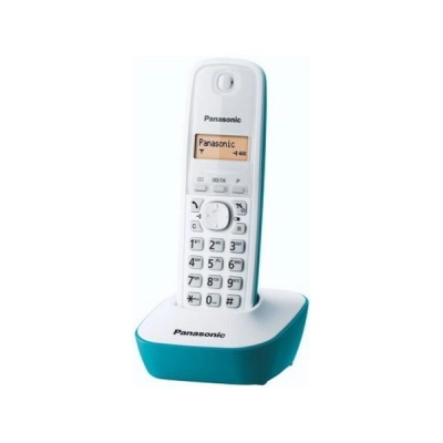 Telefon PANASONIC KX-TG1611FXC, bežični, bijelo-plavi - Fiksni telefoni Telefon PANASONIC KX-TG1611FXC, bežični, bijelo-plavi - Fiksni telefoni