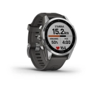 Pametni sat GARMIN Fenix 7S Stainless Steel Graphite remen 010-02539-01