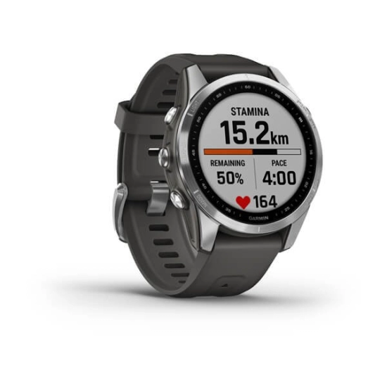 Pametni sat GARMIN Fenix 7S Stainless Steel Graphite remen 010-02539-01