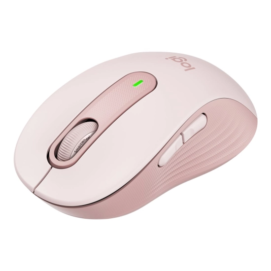 Miš LOGITECH Signature M650, bežični, BT, USB A, rozi