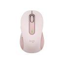Miš LOGITECH Signature M650, bežični, BT, USB A, rozi