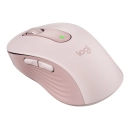Miš LOGITECH Signature M650, bežični, BT, USB A, rozi