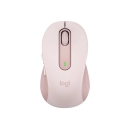 Miš LOGITECH Signature M650, bežični, BT, USB, rozi