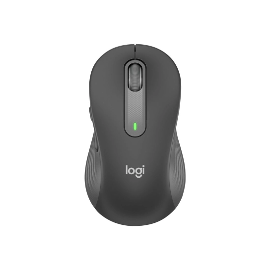 Miš LOGITECH Signature M650 L, bežični, BT, USB A, crni, za ljevake