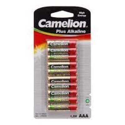 Baterija alkalna 1,5V AAA blister 10 kom, Camelion   - Jednokratne baterije