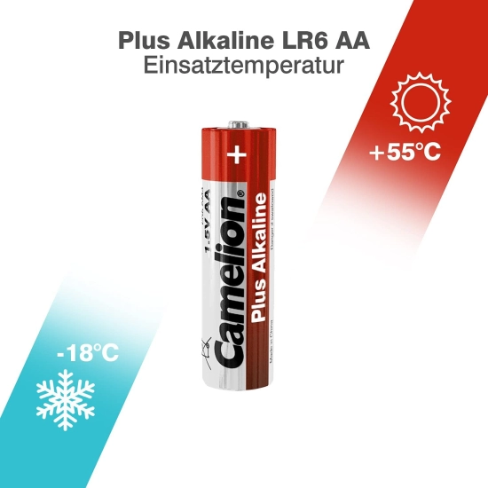 Baterija alkalna Camelion 1.5V AA 10 kom 