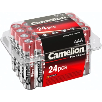 Camelion baterija alkalna 1,5V AAA, 24 kom   - Jednokratne baterije