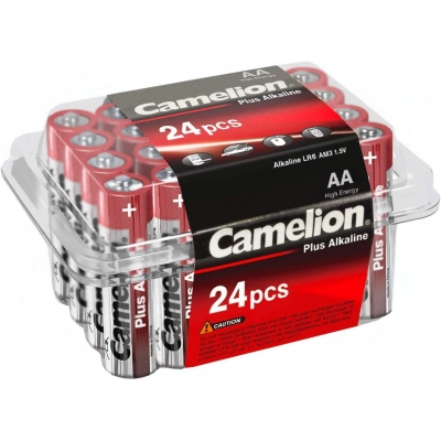 Camelion baterija alkalna 1,5V AA, 24 kom   - Camelion