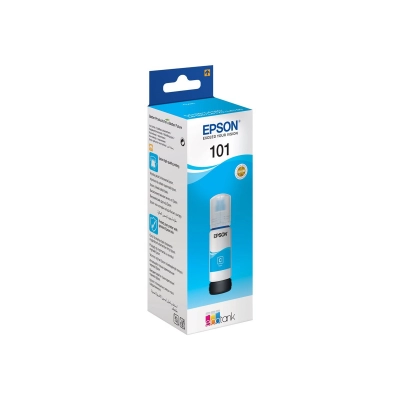 Tinta EPSON 101, C13T03V24A, cijan, za EcoTank L14150/L4160/L4260/L4266/L6160/L6170/L6190/L6260/L6270/L6276/L6290/ITSL4150   - Epson