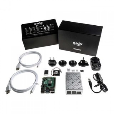 Set Raspberry Pi 4 B, 4GB, Premium Starter Kit, OKdo   - Raspberry