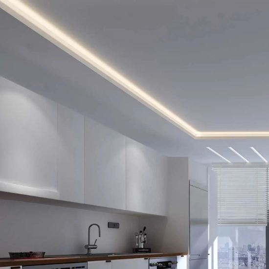 LED traka BIJELA, 60x3528 LED/m, samoljepiva,  IP20, toplo bijelo, 1 metar