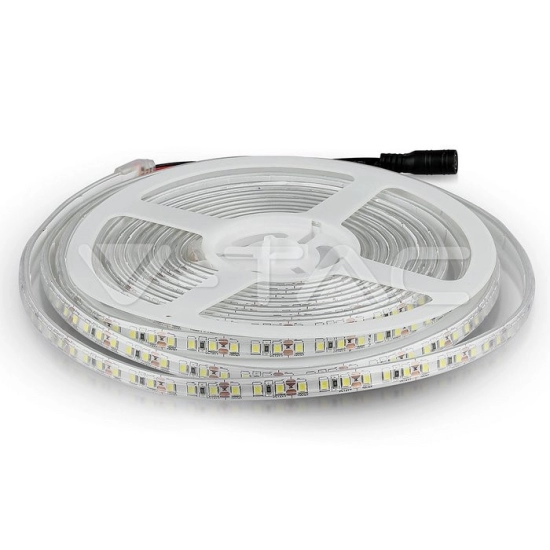 LED traka BIJELA, 120x3528 LED/m, samoljepiva,  IP65, toplo bijelo, 1 metar