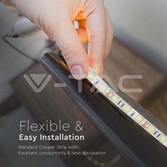 LED traka RGB, 60x5050 LED/m, samoljepiva, IP65, 1 metar LED traka RGB, 60x5050 LED/m, samoljepiva, IP65, 1 metar