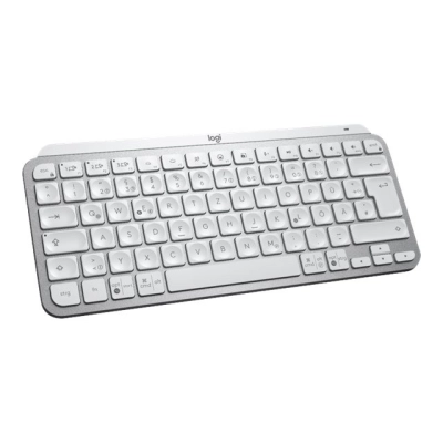 Tipkovnica LOGITECH MX Keys Mini Minimalist Illuminated, 920-010499, bežična, BT, srebrna   - Tipkovnice