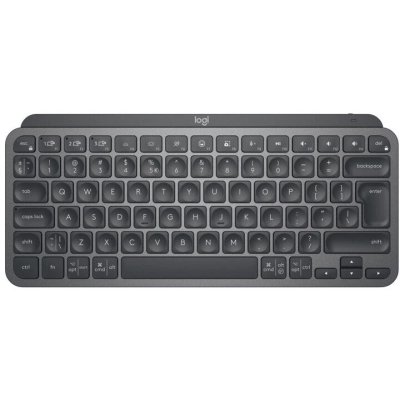 Tipkovnica LOGITECH MX Keys Mini Minimalist Illuminated, 920-010498, bežična, BT, siva   - Logitech