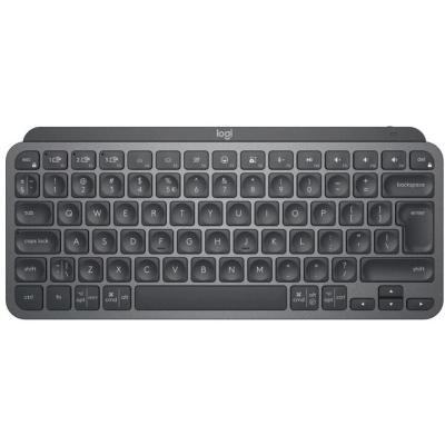 Tipkovnica LOGITECH MX Keys Mini Minimalist Illuminated, 920-010498, bežična, BT, siva   - Tipkovnice