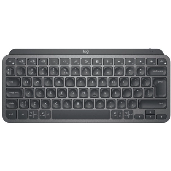 Tipkovnica LOGITECH MX Keys Mini Minimalist Illuminated, 920-010498, bežična, BT, siva Tipkovnica LOGITECH MX Keys Mini Minimalist Illuminated, 920-010498, bežična, BT, siva