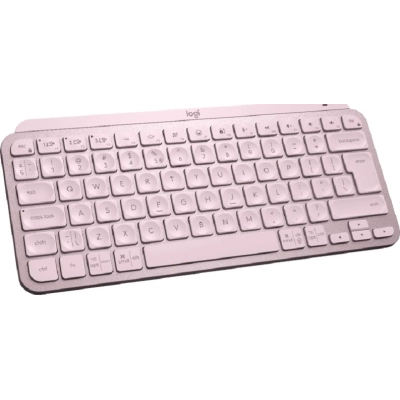 Tipkovnica LOGITECH MX Keys Mini Minimalist Illuminated, 920-010500, bežična, BT, roza   - Logitech