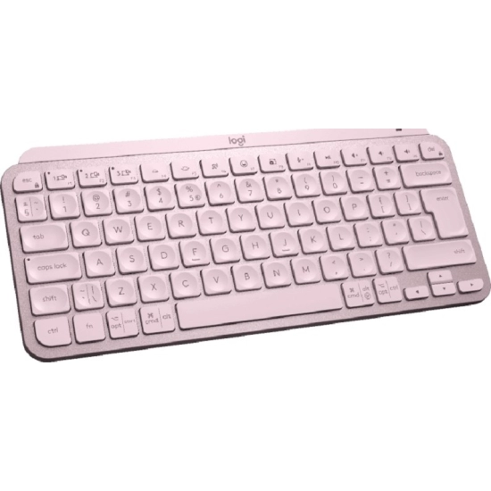 Tipkovnica LOGITECH MX Keys Mini Minimalist Illuminated, 920-010500, bežična, BT, roza