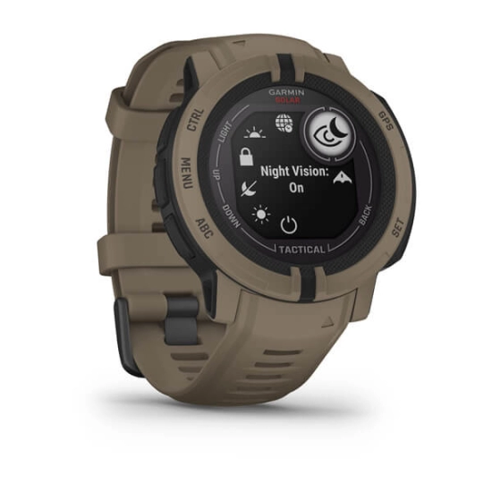 Pametni sat GARMIN Instinct 2 Solar, GPS, Tactical Edition Coyote Tan, 010-02627-04