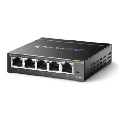Switch TP-LINK TL-SG105E, Easy, 10/100/1000 Mbps, 5-port - Switchevi Switch TP-LINK TL-SG105E, Easy, 10/100/1000 Mbps, 5-port - Switchevi