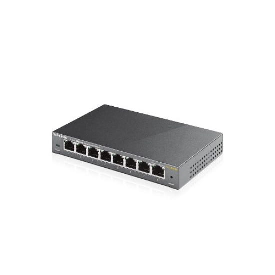 Switch TP-LINK TL-SG108E, 10/100/1000 Mbps, 8-port Switch TP-LINK TL-SG108E, 10/100/1000 Mbps, 8-port