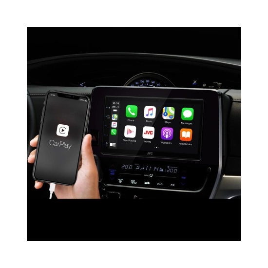 Auto radio JVC KW-M565DBT, 2 DIN, DAB+, Bluetooth, USB, iPhone/Android