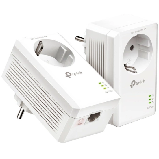 Powerline adapter TP-LINK TL-PA7017PKIT KIT, GB s utičnicom