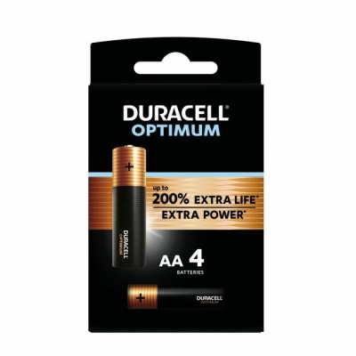 Baterija alkalna AA - K4  Duracell Optimum   - Jednokratne baterije