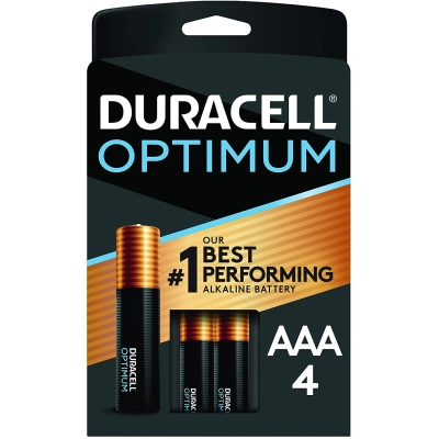 Baterija alkalna Duracell Optimum AAA 4 kom   - Jednokratne baterije