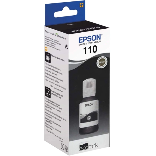 Tinta EPSON 110 XL, C13T03P14A, crna, za EcoTank M1100/M1120/M1140/M1170/M1180/M2120/M2140/M2170/M3140/M3170/M3180 Tinta EPSON 110 XL, C13T03P14A, crna, za EcoTank M1100/M1120/M1140/M1170/M1180/M2120/M2140/M2170/M3140/M3170/M3180