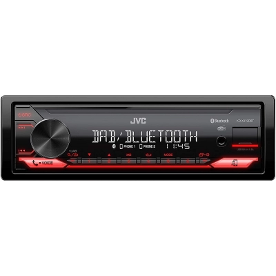 Auto radio JVC KD-X272DBT, bluetooth, FLAC, 13-Band EQ, DAB+, AUX, USB   - Auto radio