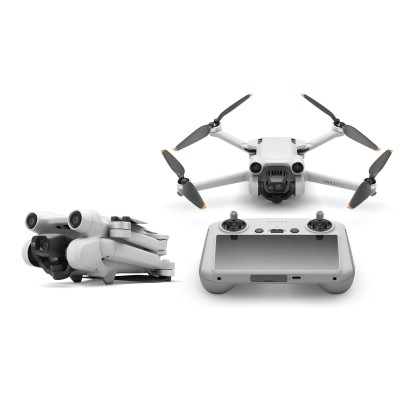 Dron DJI Mini 3 Pro (DJI RC) (GL), 4K kamera, 3-axis gimbal, vrijeme leta do 34min, upravljanje daljinskim upravljačem, CP.MA.00000492.01   - Letjelice i dronovi