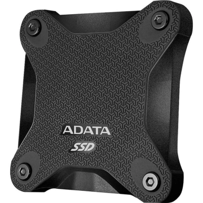 SSD vanjski 480 GB ADATA ASD600Q-480GU31-CBK, crni   - Vanjski SSD