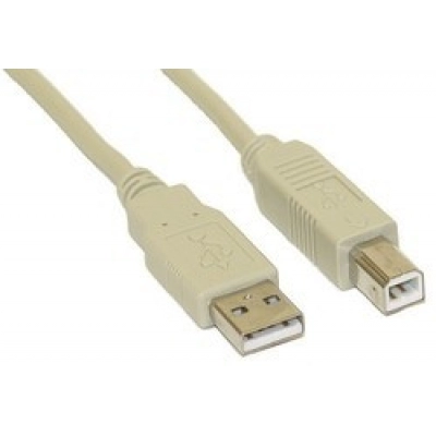 Kabel INLINE, USB 2.0 A (M) na USB 2.0 B (M), 7m, bijeli   - Podatkovni kabeli