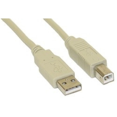 Kabel INLINE, USB 2.0 A (M) na USB 2.0 B (M), 7m, bijeli   - InLine