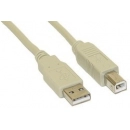 Kabel INLINE, USB 2.0 A (M) na USB 2.0 B (M), 7m, bijeli